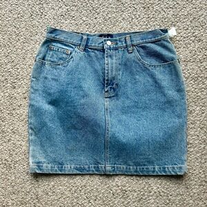 Classic Denim Skirt